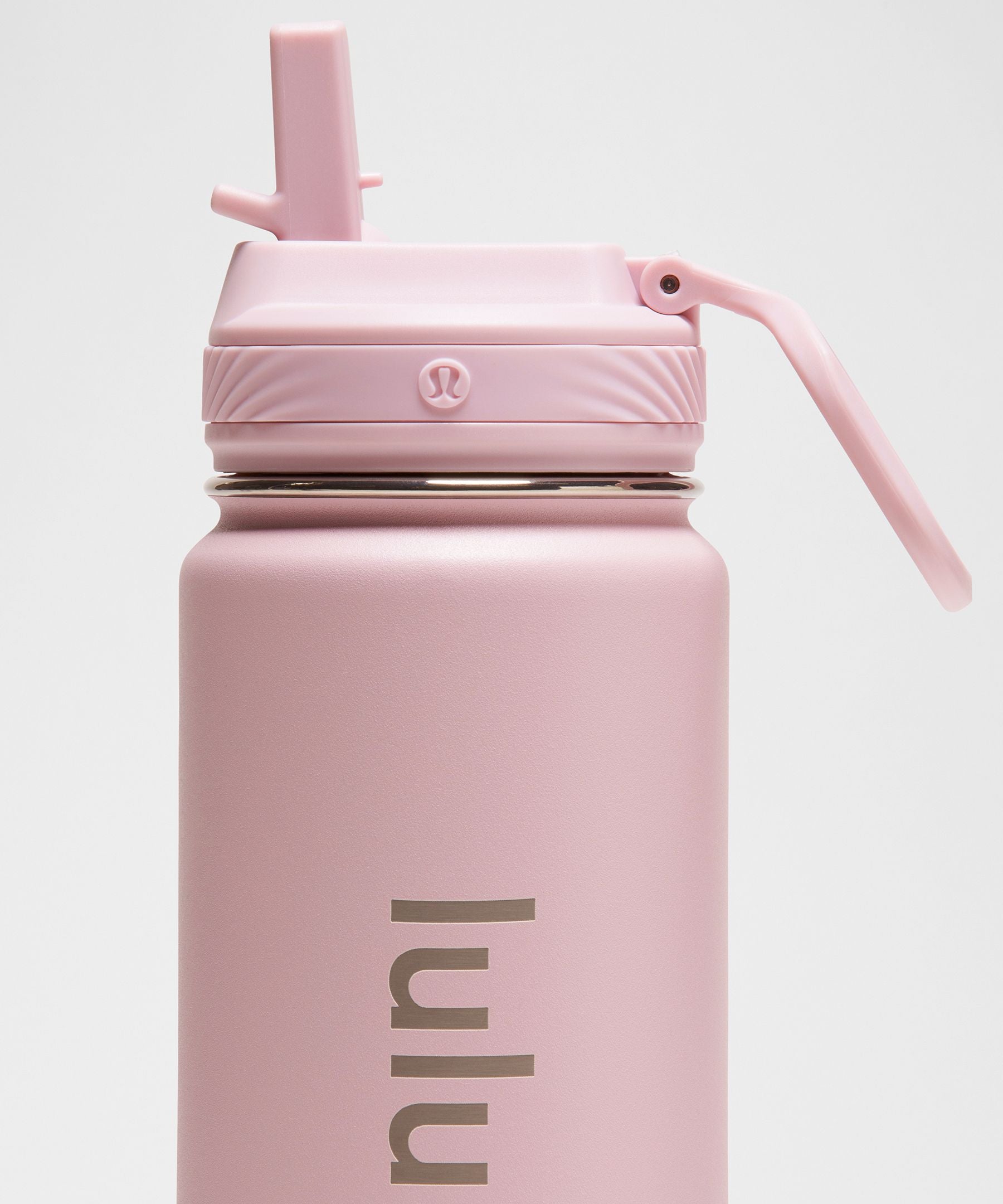Lululemon Back to Life Sport Bottle 24oz *Straw Lid Blissful Pink