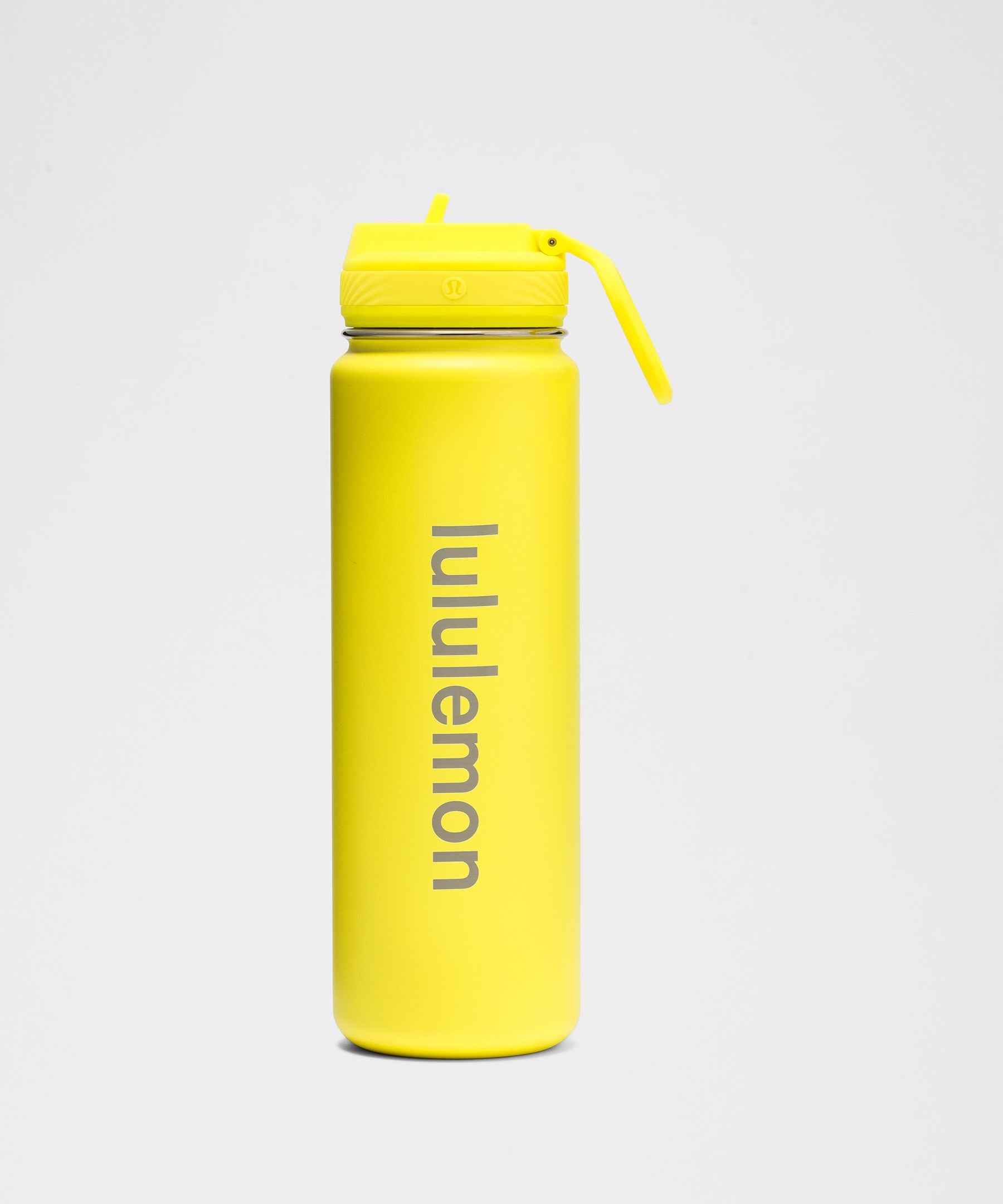 Lululemon Back to Life Sport Bottle 24oz *Straw Lid Daisy Glow
