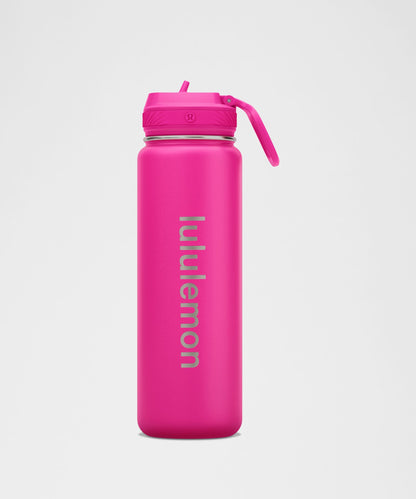 Lululemon Back to Life Sport Bottle 24oz *Straw Lid