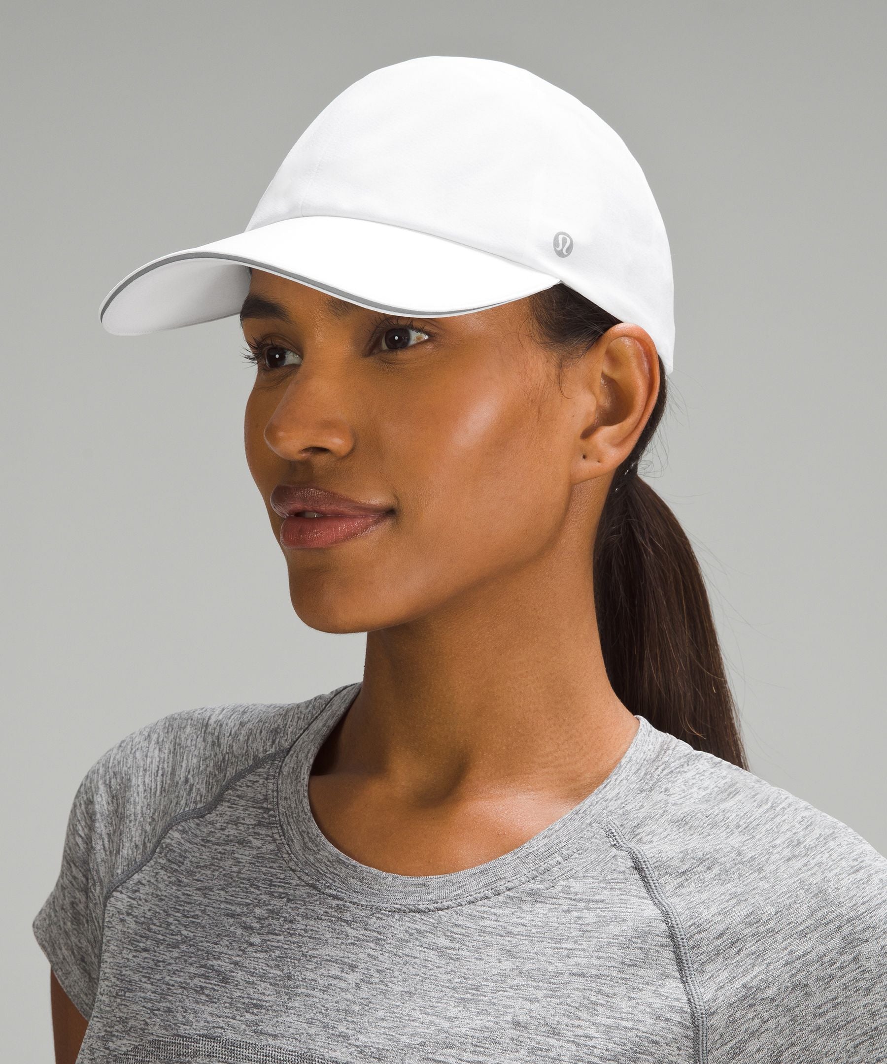 Lululemon Fast and Free Running Hat White