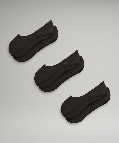 Lululemon Unisex Smooth and Sleek No-Show Socks *3 Pack