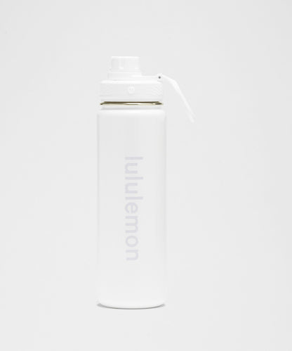 Lululemon Back to Life Sport Bottle 24oz *Shine White/Starlight