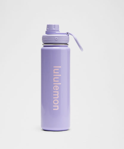 Lululemon Back to Life Sport Bottle 24oz *Shine Lavender Frost/Pink Organza