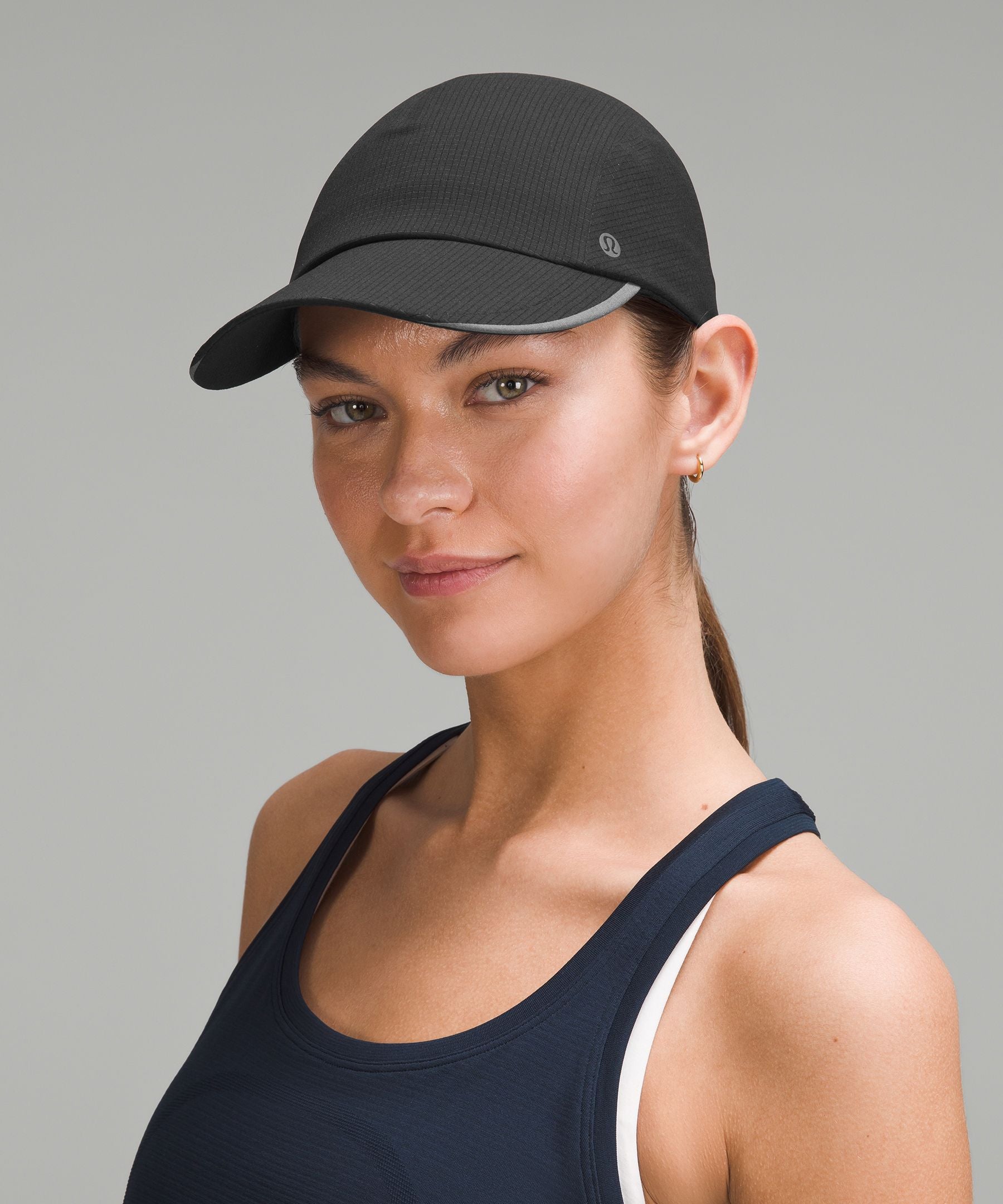 Lululemon Fast and Free Running Hat *WovenAir Black