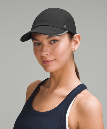 Lululemon Fast and Free Running Hat *WovenAir Black