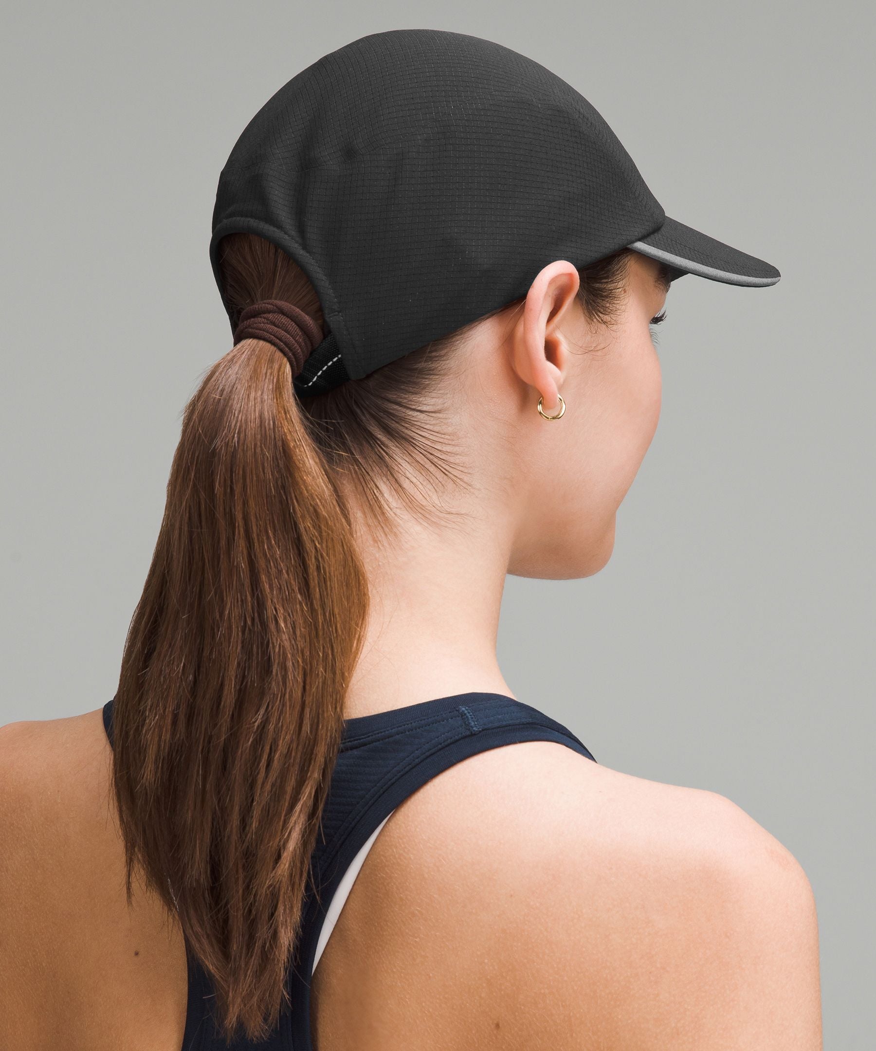 Lululemon Fast and Free Running Hat *WovenAir Black