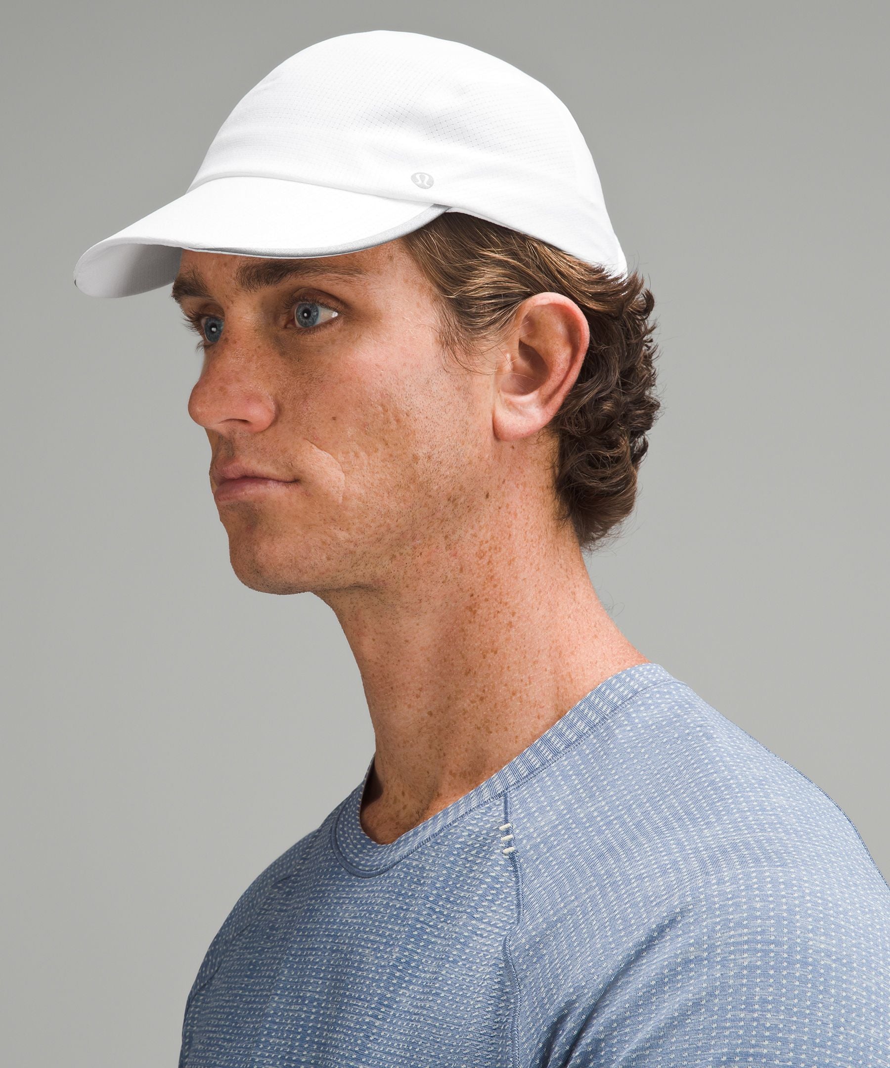 Lululemon Fast and Free Running Hat *WovenAir White