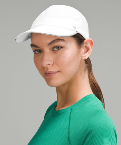 Lululemon Fast and Free Running Hat *WovenAir White