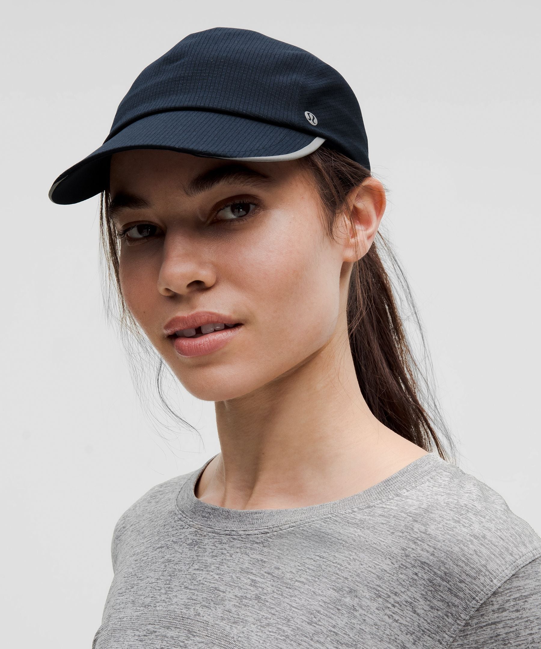 Lululemon Fast and Free Running Hat *WovenAir True Navy