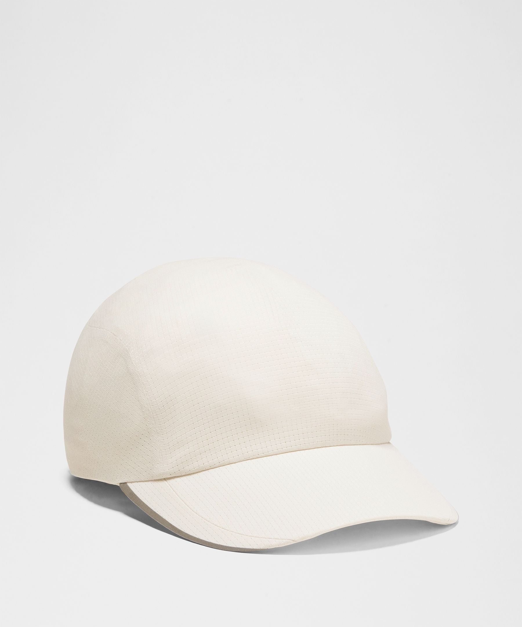 Lululemon Fast and Free Running Hat *WovenAir Light Ivory