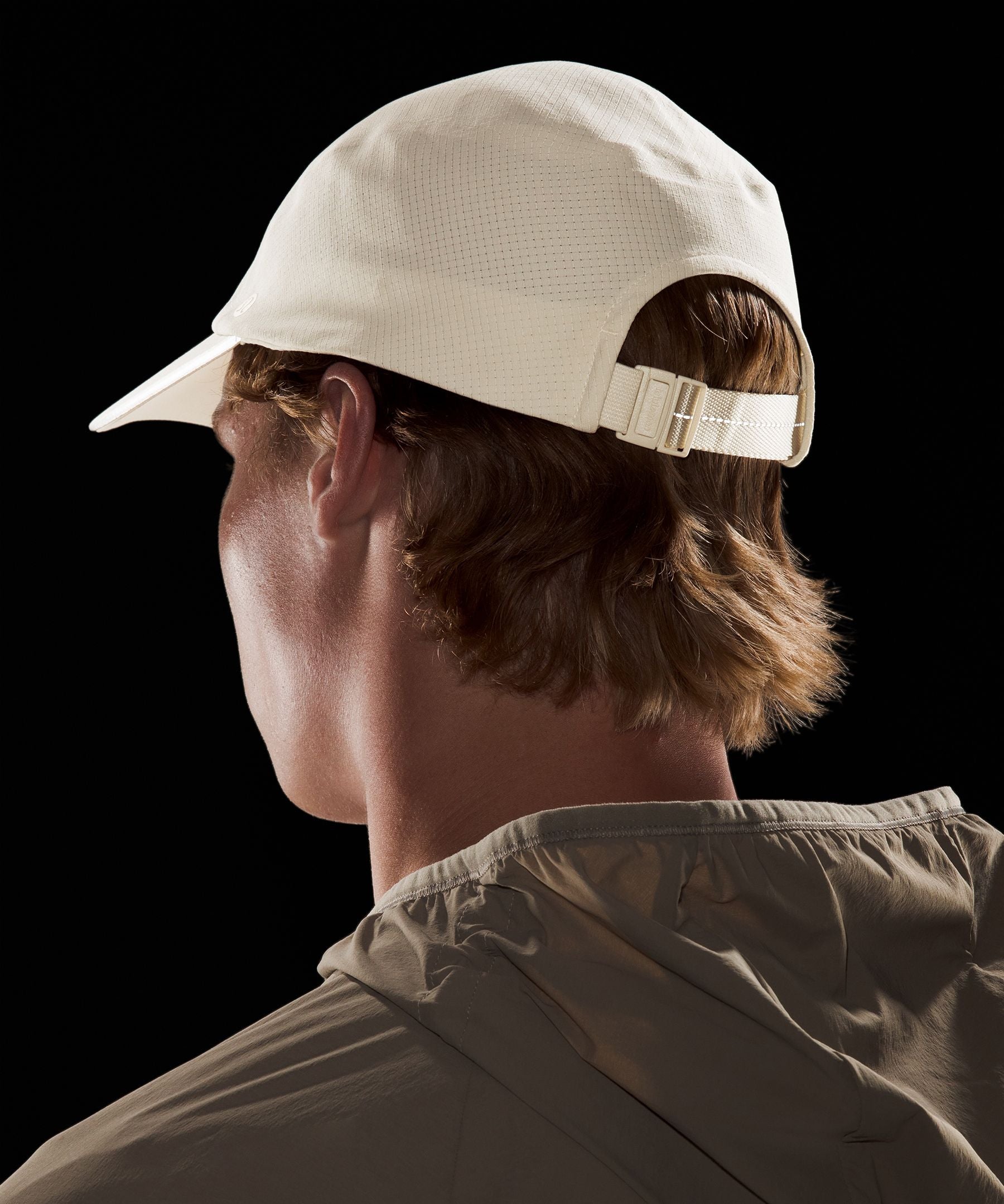 Lululemon Fast and Free Running Hat *WovenAir Light Ivory