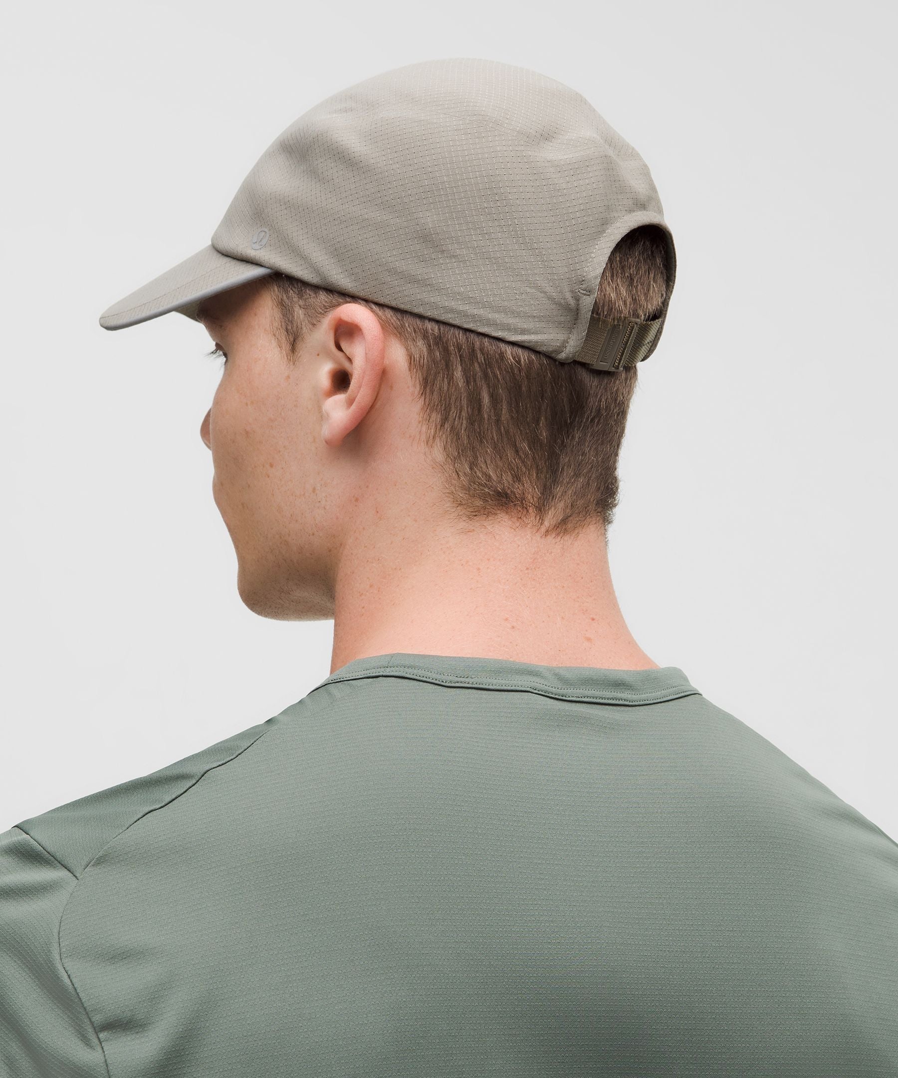 Lululemon Fast and Free Running Hat *WovenAir Warm Ash Grey