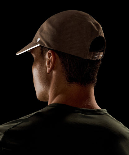 Lululemon Fast and Free Running Hat *WovenAir Warm Ash Grey