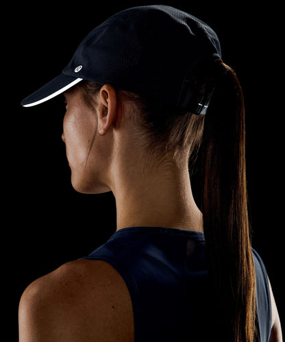 Lululemon Fast and Free Running Hat *WovenAir Blue Twill