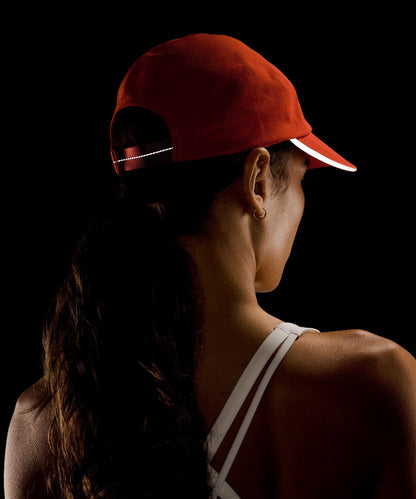 Lululemon Fast and Free Running Hat *WovenAir Sunburst Orange
