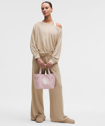 Lululemon Daily Multi-Pocket Mini Canvas Tote Bag 6.5L