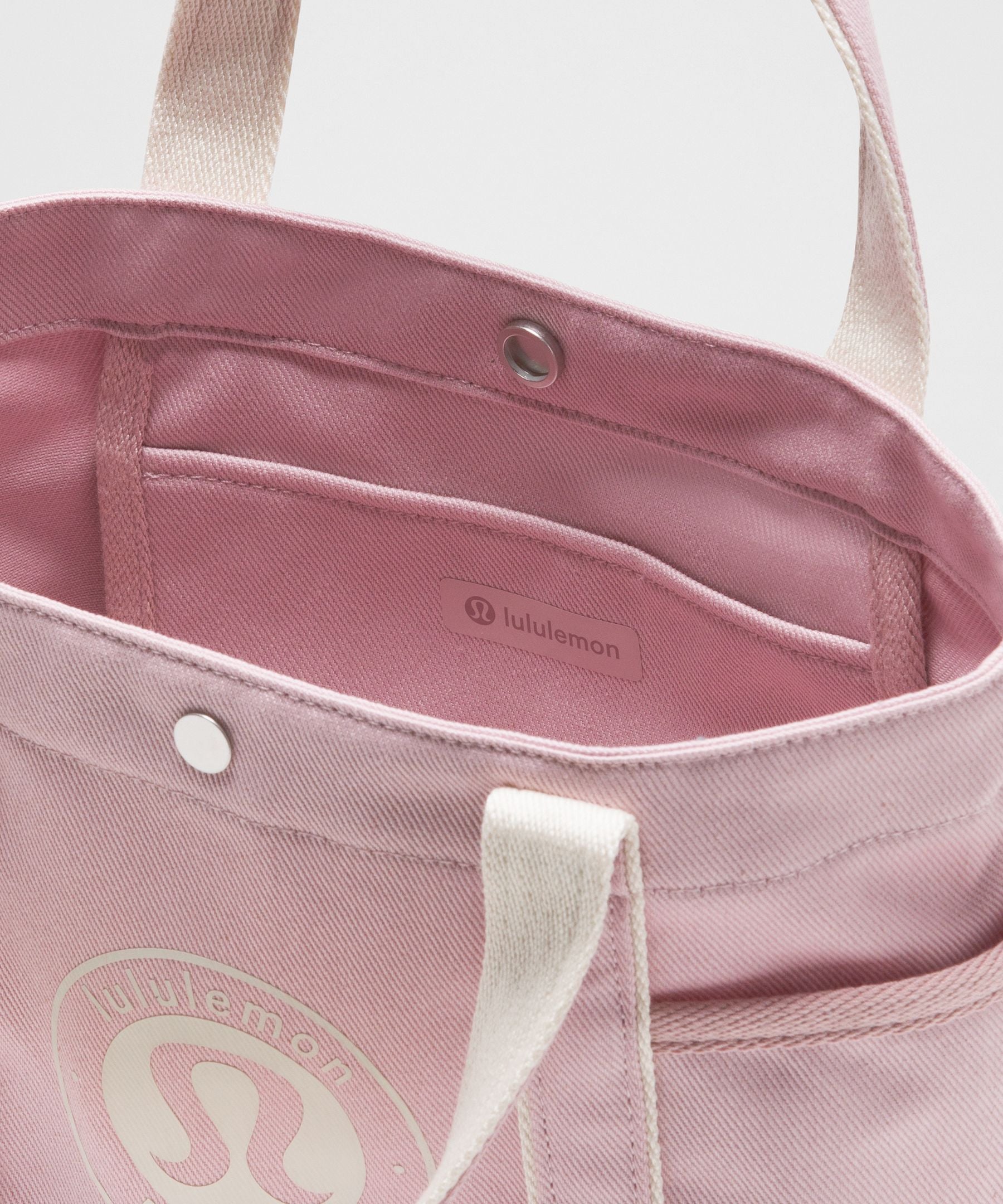 Lululemon Daily Multi-Pocket Mini Canvas Tote Bag 6.5L