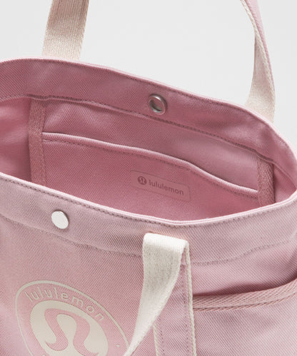 Lululemon Daily Multi-Pocket Mini Canvas Tote Bag 6.5L