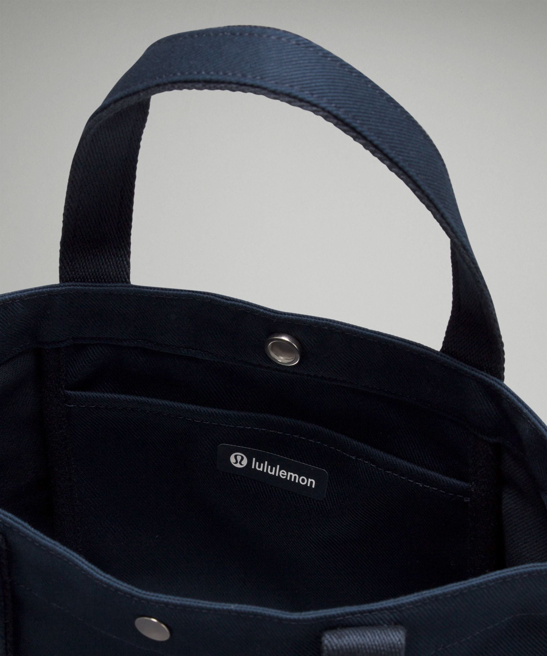 Lululemon Daily Multi-Pocket Mini Canvas Tote Bag 6.5L