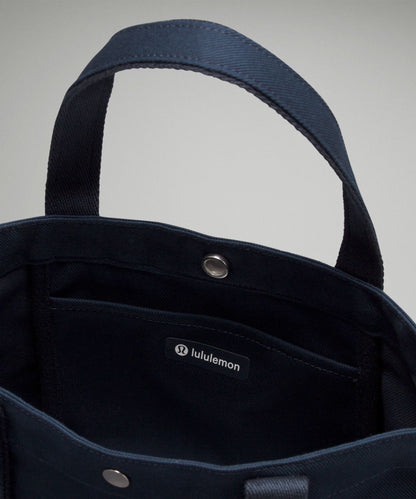 Lululemon Daily Multi-Pocket Mini Canvas Tote Bag 6.5L