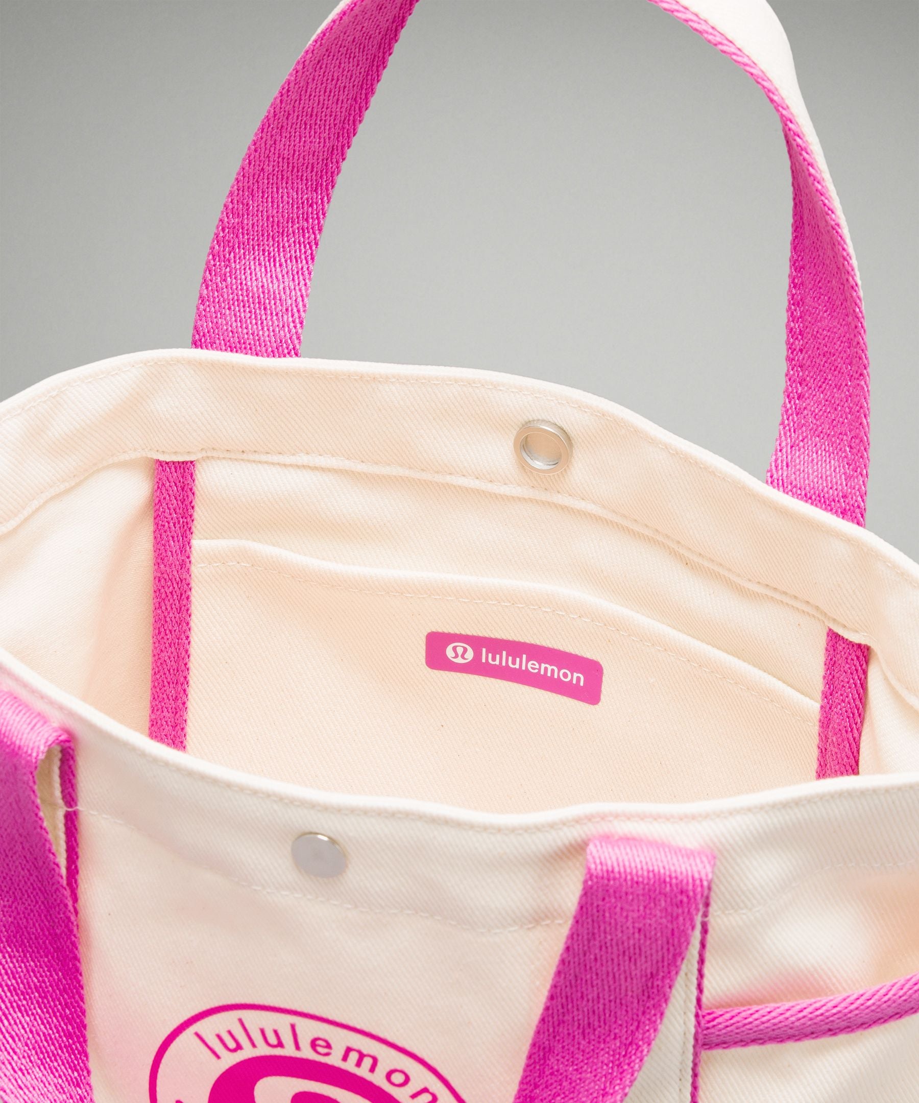Lululemon Daily Multi-Pocket Mini Canvas Tote Bag 6.5L