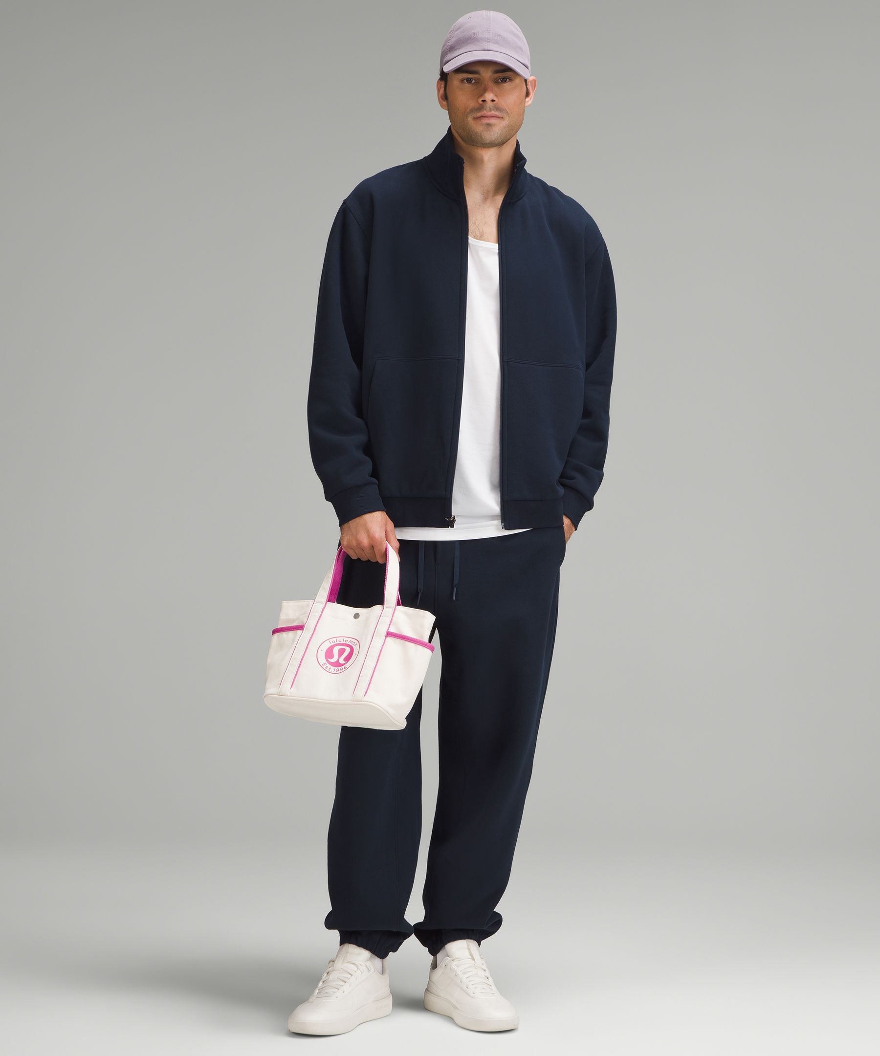 Lululemon Daily Multi-Pocket Mini Canvas Tote Bag 6.5L