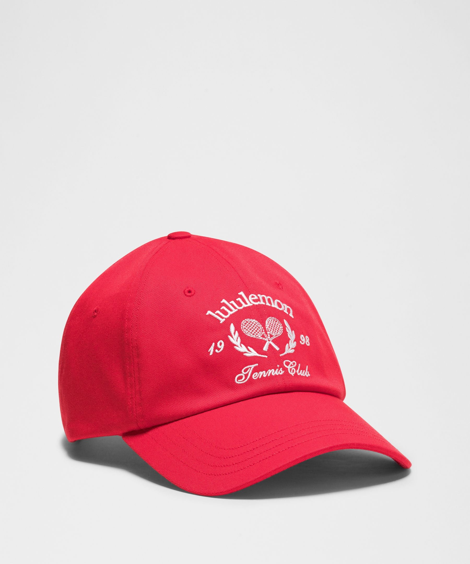 Lululemon Classic Ball Cap *Tennis Club Lulu Red/White