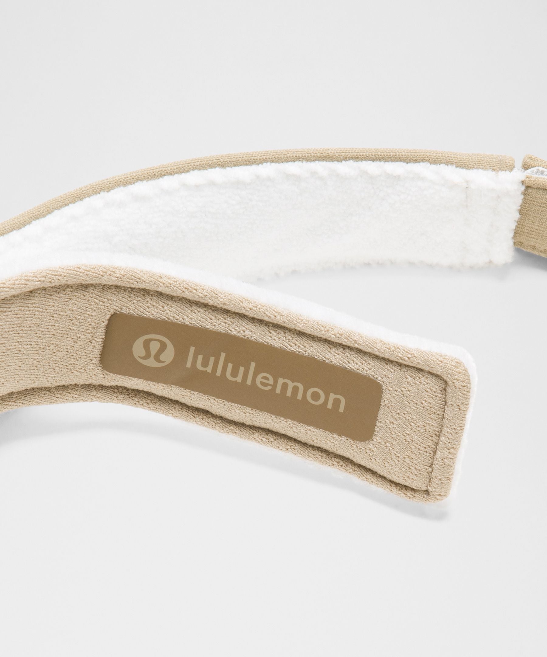 Lululemon Removable Sweatband All-Sport Visor Sheer Oak
