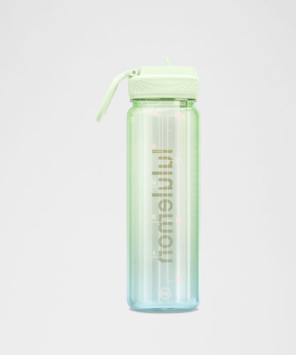 Lululemon Back to Life Clear Bottle 24oz *Straw Lid