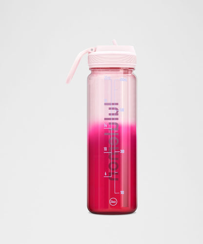 Lululemon Back to Life Clear Bottle 24oz *Straw Lid