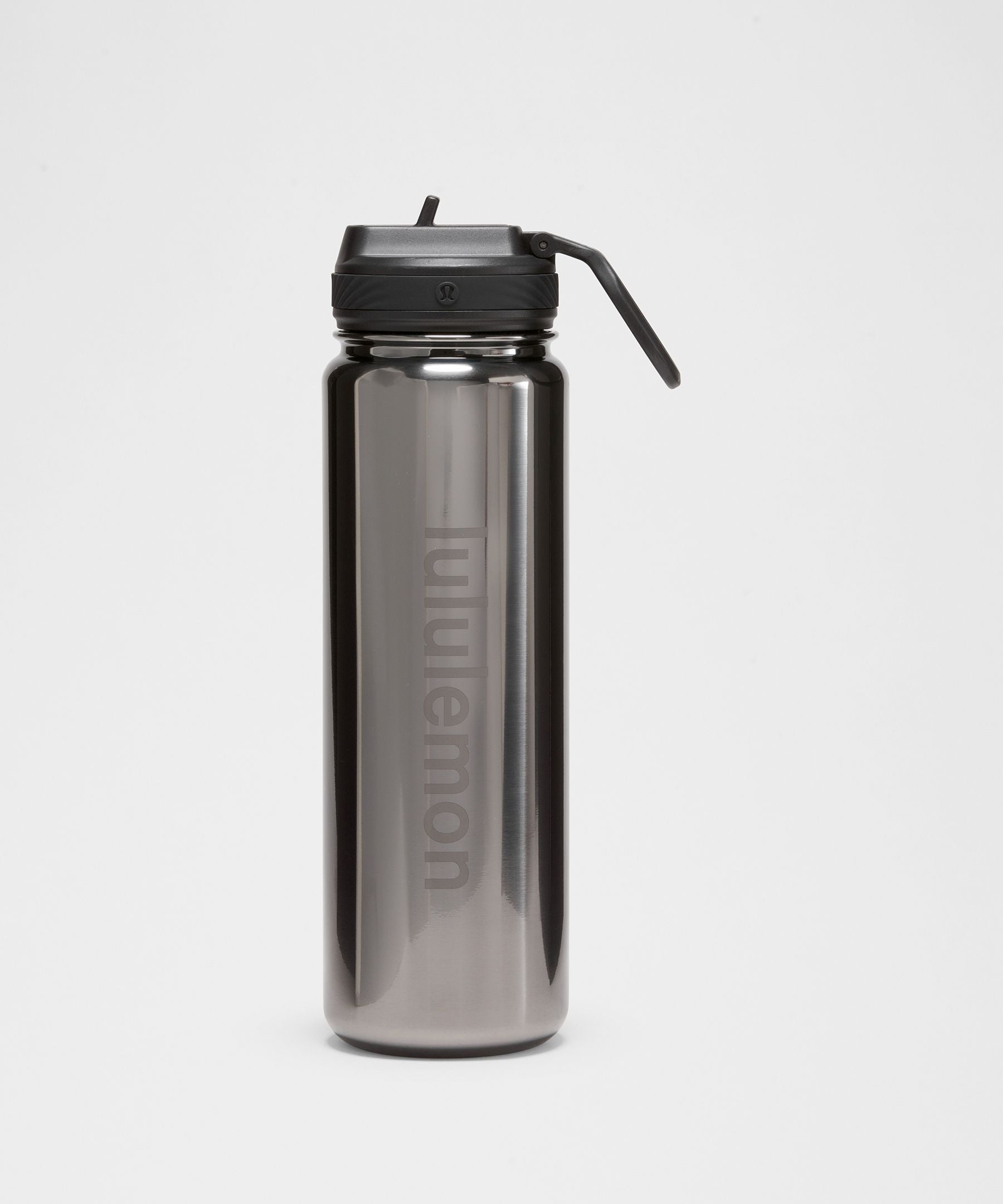 Lululemon Back to Life Sport Bottle 24oz *Straw Lid Dark/Black