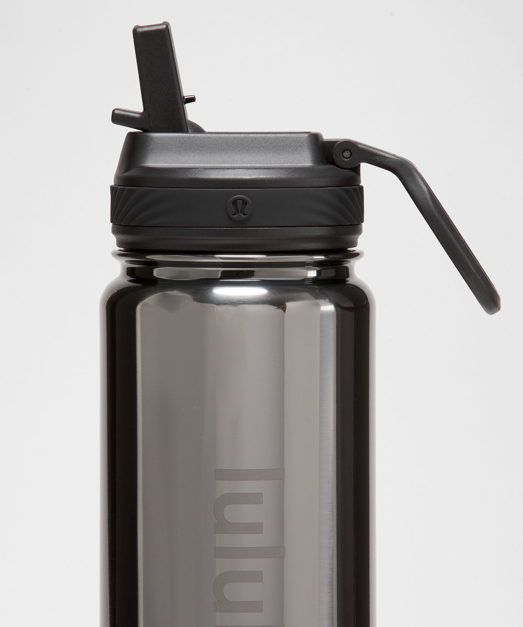 Lululemon Back to Life Sport Bottle 24oz *Straw Lid Dark/Black