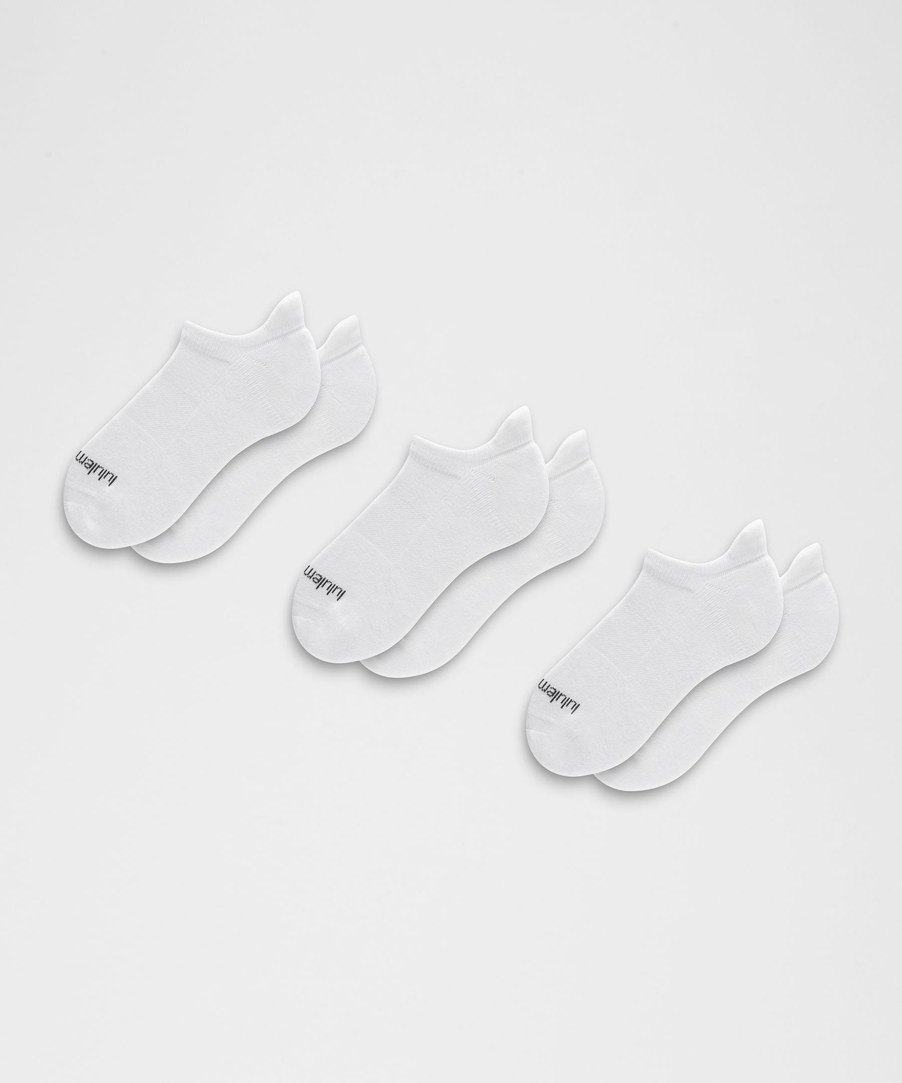 Lululemon Unisex Daily Essential Tab Socks *3 Pack