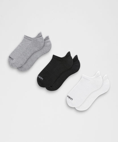 Lululemon Unisex Daily Essential Tab Socks *3 Pack