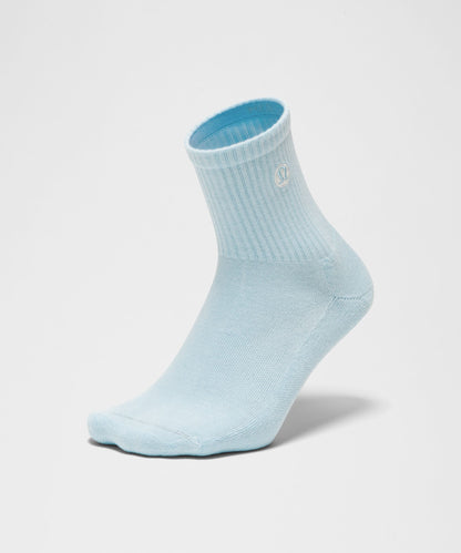 Lululemon Unisex Daily Essential Quarter Socks *3 Pack