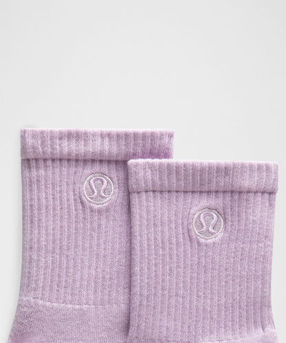 Lululemon Unisex Daily Essential Quarter Socks *3 Pack