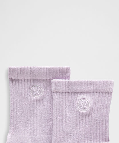 Lululemon Unisex Daily Essential Quarter Socks *3 Pack