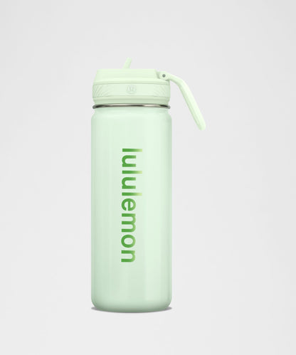 Lululemon Back to Life Sport Bottle 18oz Straw Lid *Shine