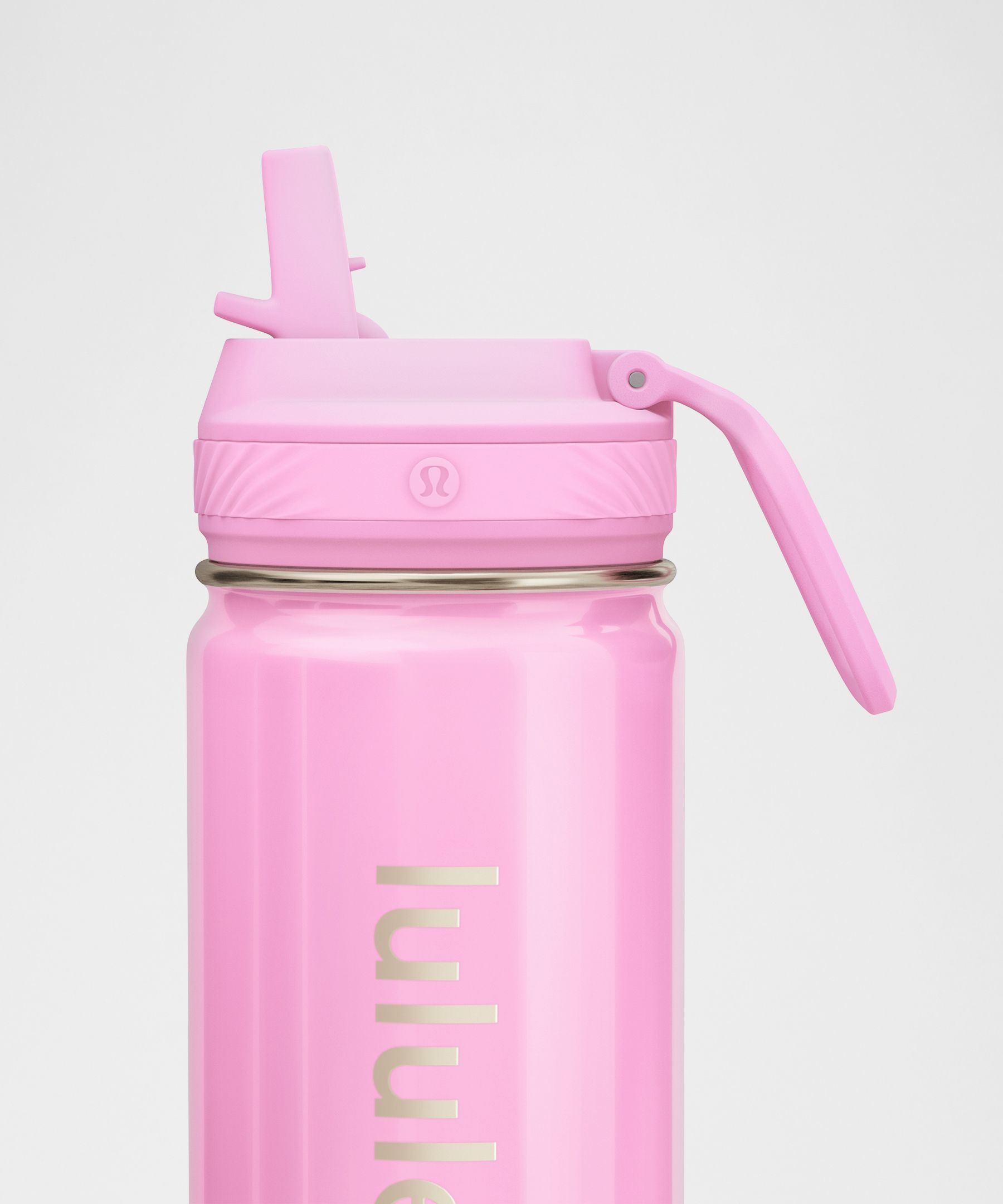 Lululemon Back to Life Sport Bottle 18oz Straw Lid *Shine