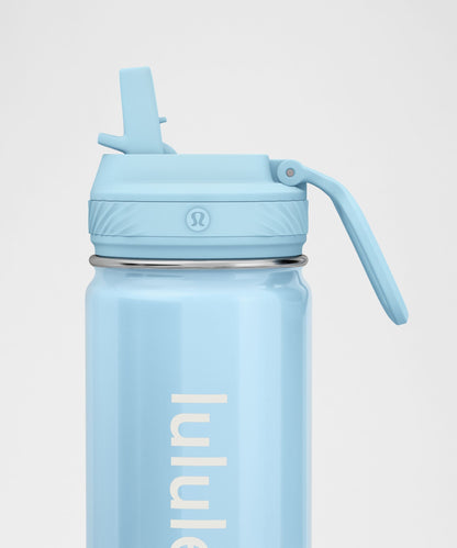 Lululemon Back to Life Sport Bottle 18oz Straw Lid *Shine