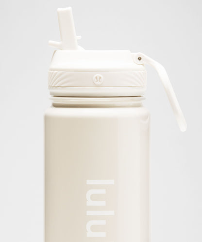 Lululemon Back to Life Sport Bottle 24oz Straw Lid *Shine