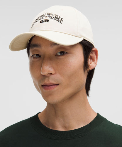 Lululemon Structured Ball Cap *1998 Light Ivory/Black