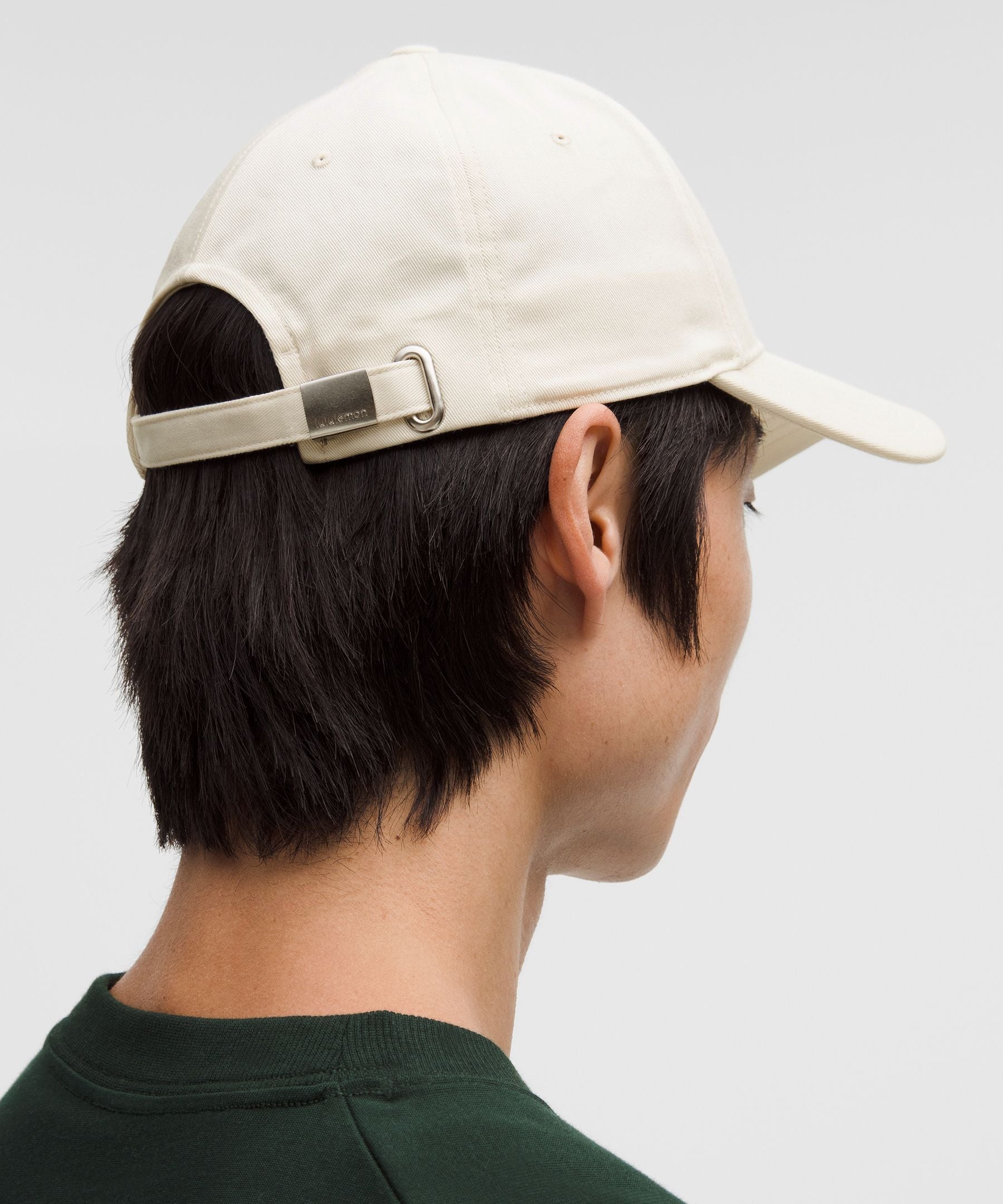 Lululemon Structured Ball Cap *1998 Light Ivory/Black