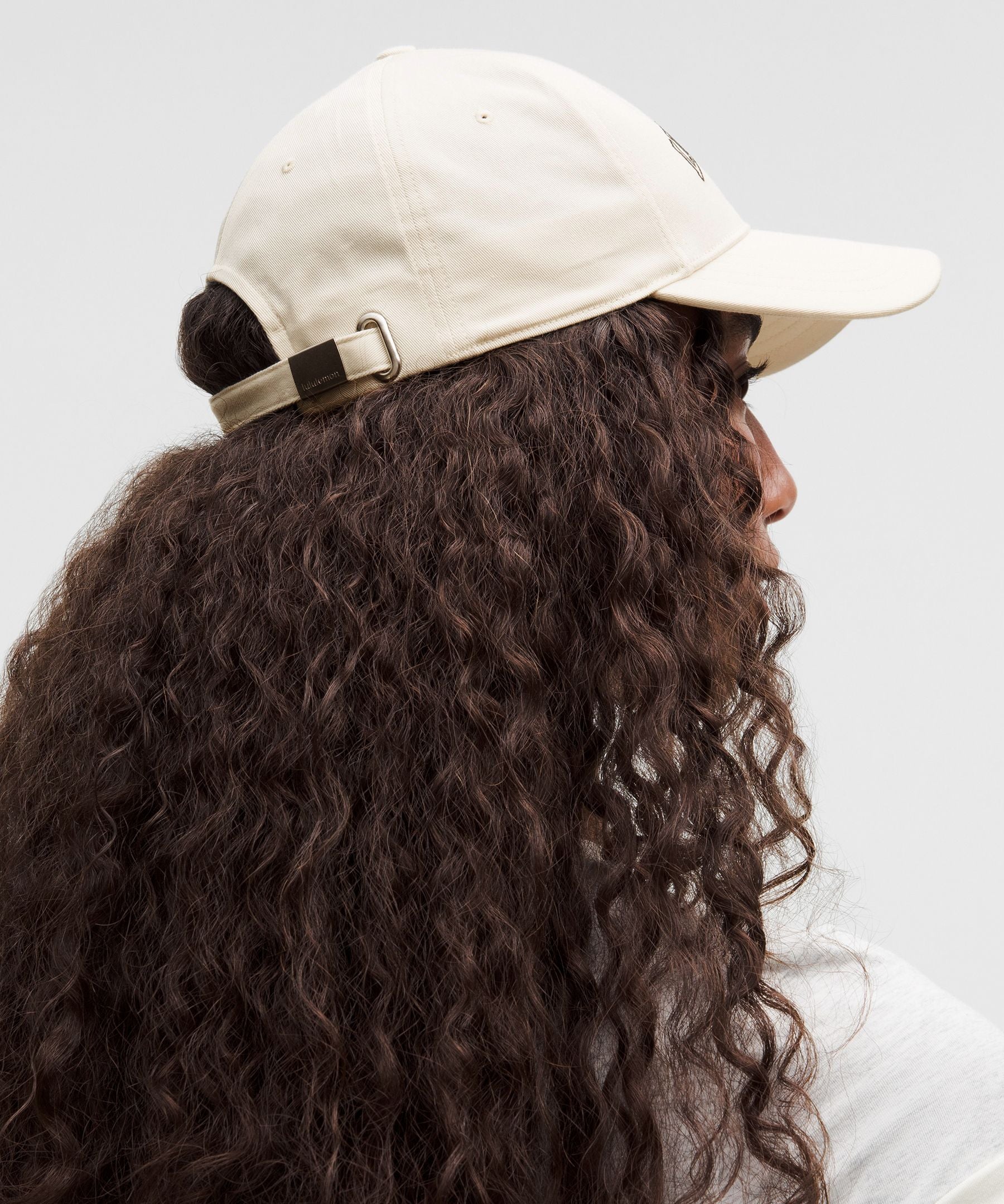 Lululemon Structured Ball Cap *1998 Light Ivory/Black