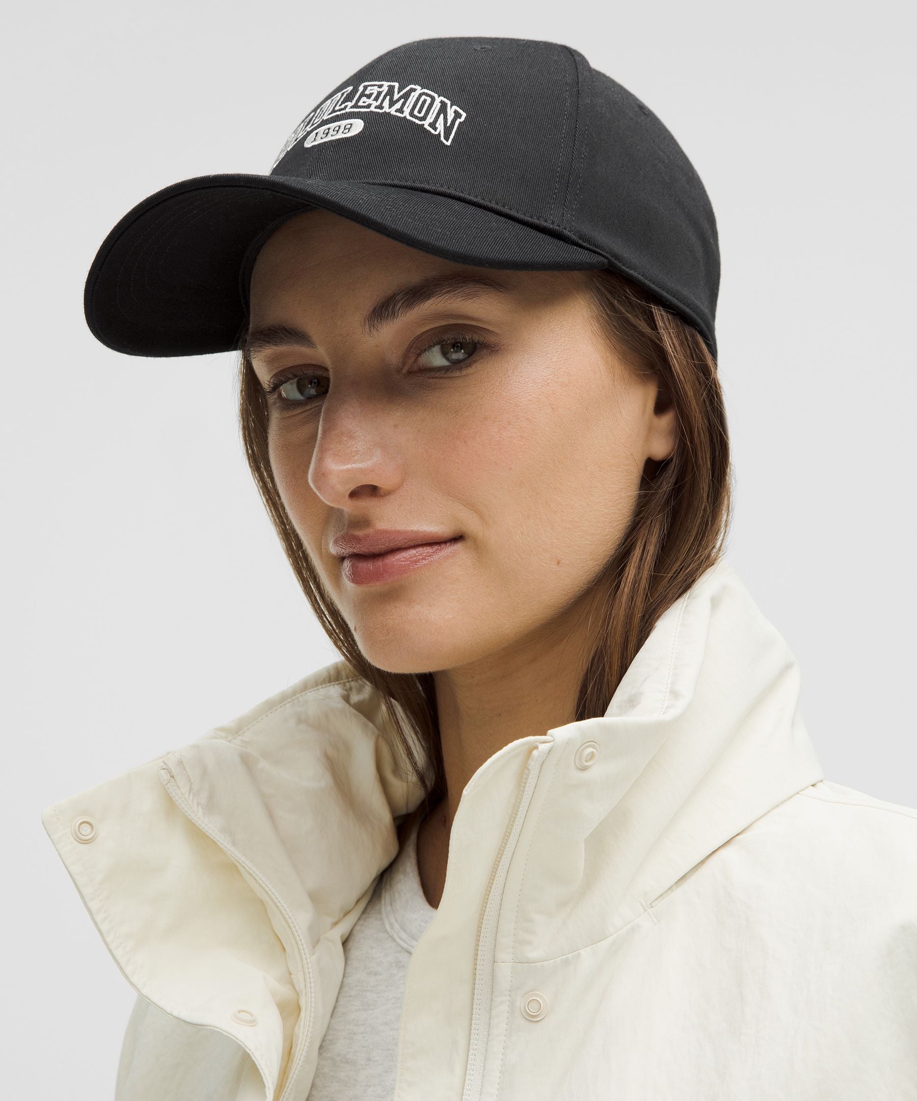 Lululemon Structured Ball Cap *1998 Black/Bone