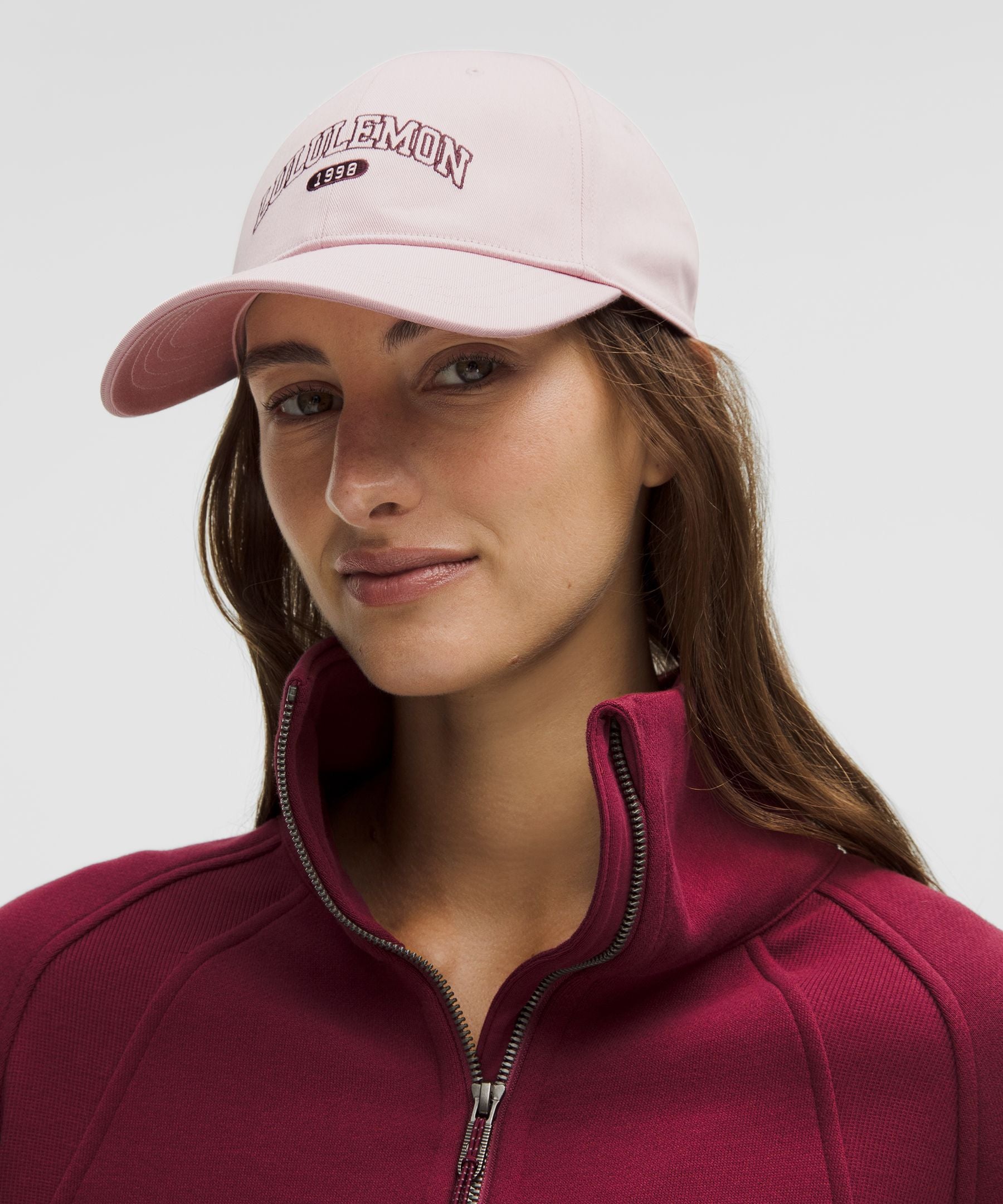 Lululemon Structured Ball Cap *1998 Pink Haze/Goodnight Plum