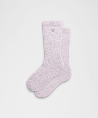 Lululemon Unisex Fuzzy Crew Socks