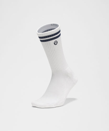 Lululemon Unisex Daily Essential Crew Socks *Stripe