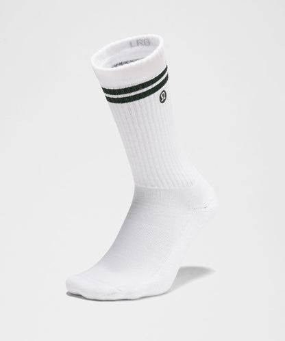 Lululemon Unisex Daily Essential Crew Socks *Stripe