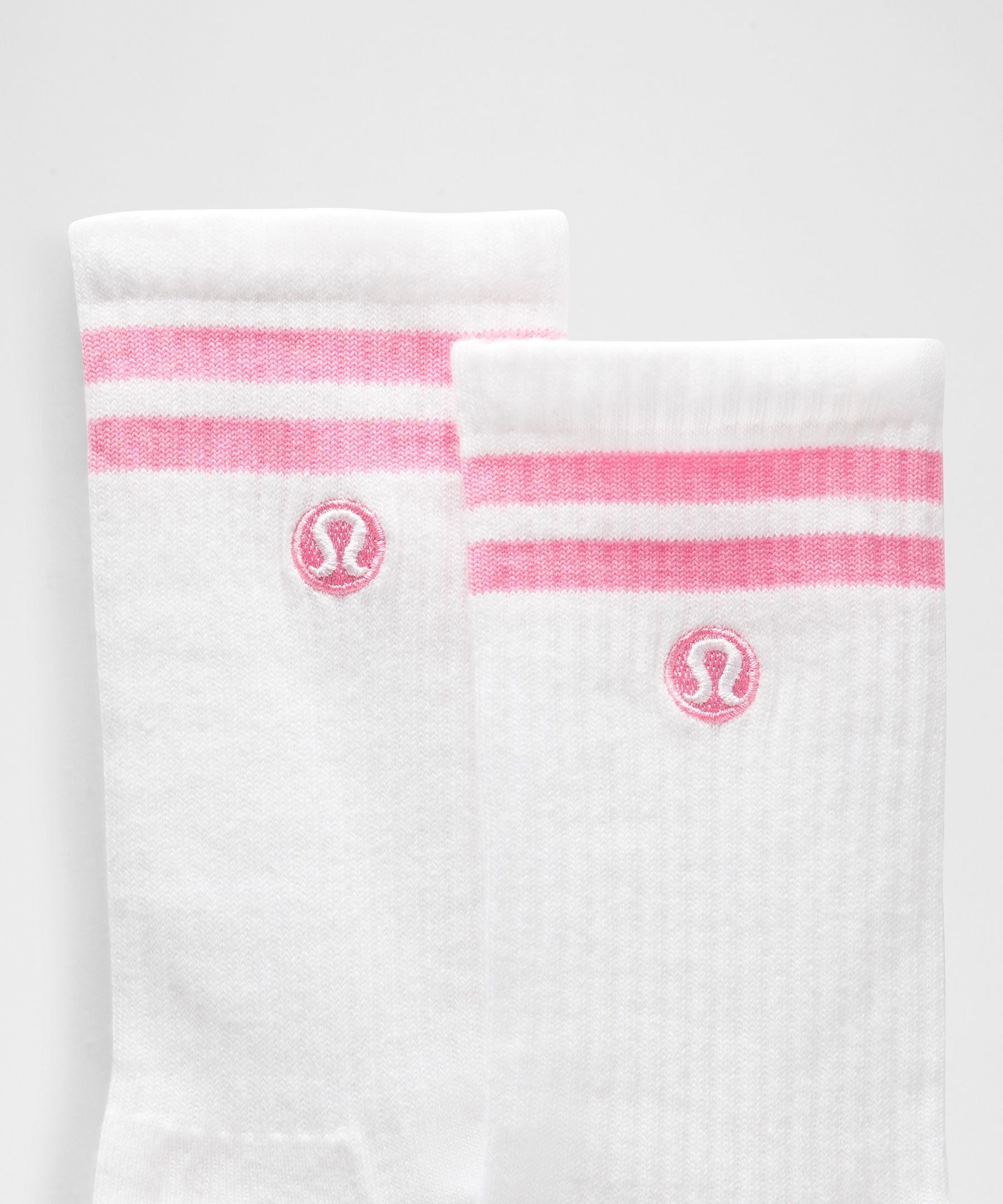 Lululemon Unisex Daily Essential Crew Socks *Stripe